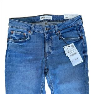 SOLD Zara The Skinny Aqua Blue 6